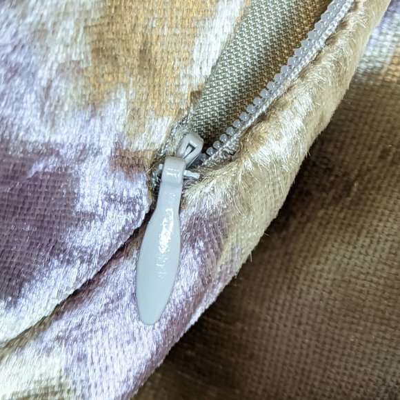 Collina Strada Yod Maxi Skirt Silver Grid Velvet L NEW $405 Bias Cut Midi - Picture 9 of 12